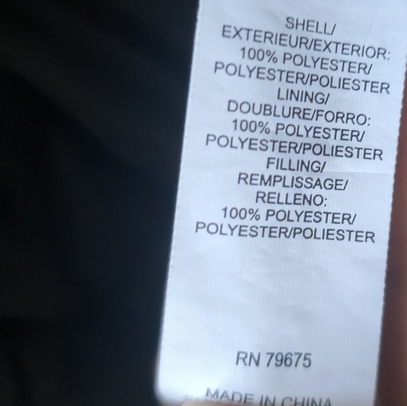 Lucky Brand Snow Quilted Water Resistant Puffer Bomber Jacket Adjustable Women - Picture 8 of 8